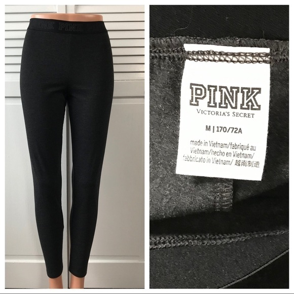 PINK Victoria's Secret Pants - 2/$25 PINK VICTORIA’S SECRET Gray Leggings Size Medium